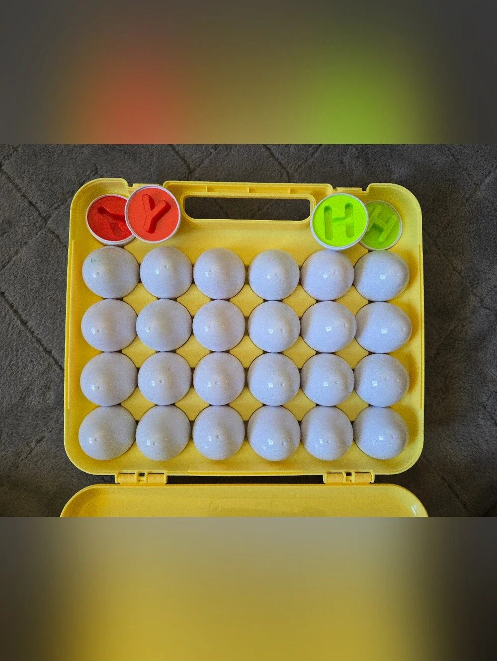 Matching Alphabet Eggs